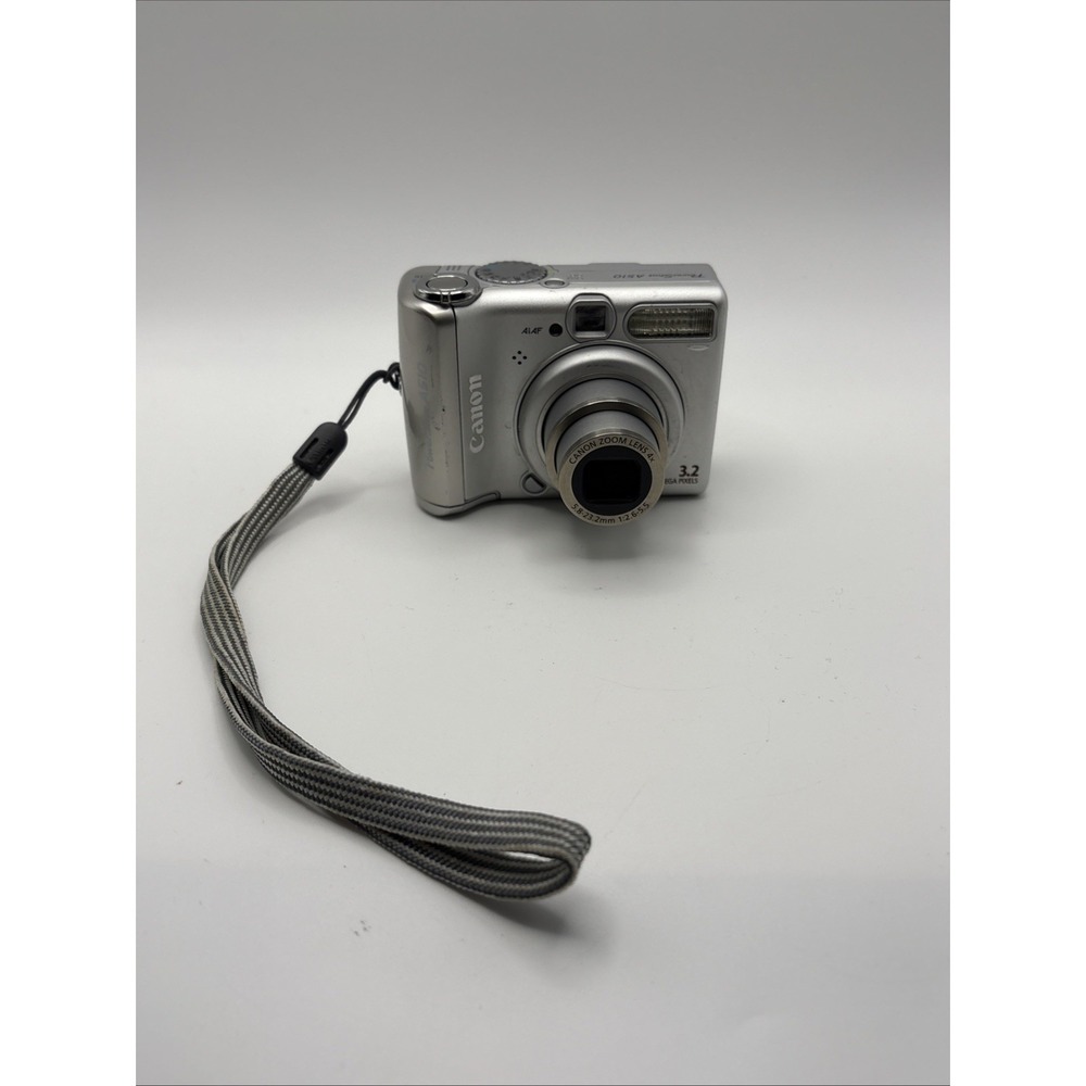 Canon PowerShot A510 3.2MP Compact Digital Camera TESTED & WORKING - READ
